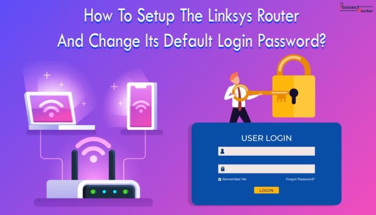 linksys router default login
