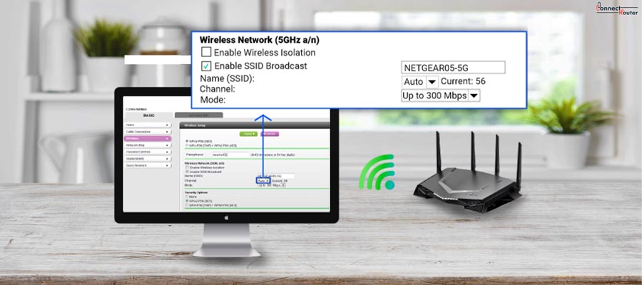 Come cambiare canale sul router Netgear?