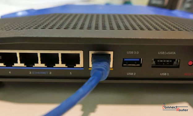 Ethernet cable to WAN port
