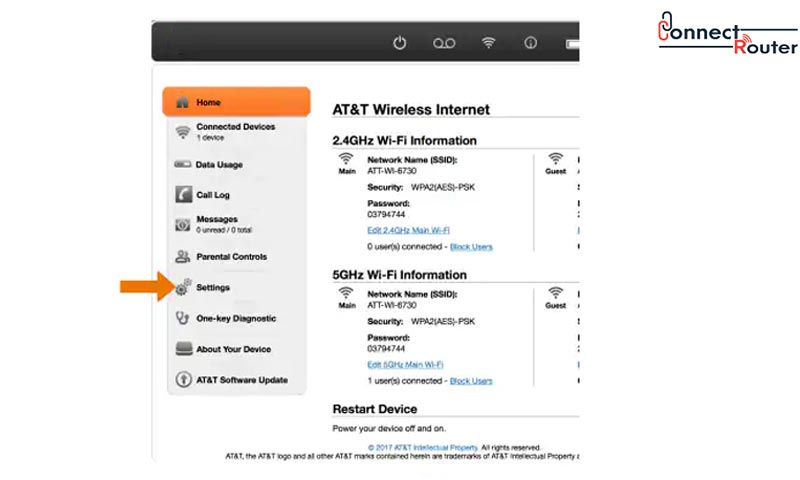 how to connect using wps button on router at&t